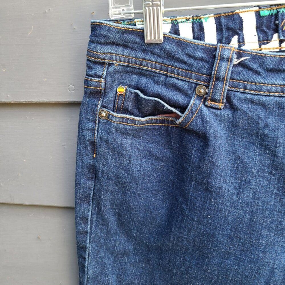 Billabong The Skinny Jean with Zipper Accents size 7 - Picture 4 of 15
